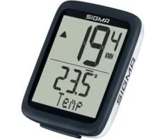 Велокомпьютер SIGMA, BC 10.0 WR 10 функций, проводной, черны