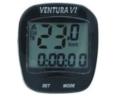 Велокомпьютер VENTURA VI, 6 функций, черный, 5-244530 оптом