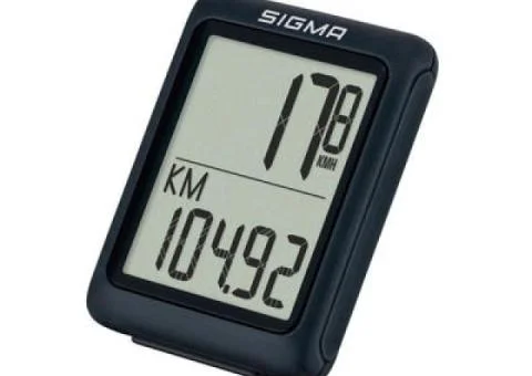 Велокомпьютер SIGMA BC 5.0 WR 5 функций, проводной, черный,
