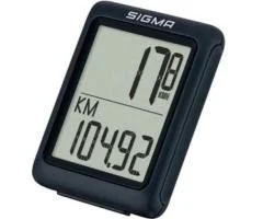 Велокомпьютер SIGMA BC 5.0 WR 5 функций, проводной, черный,