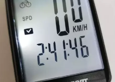 Компьютер беспроводной Vinca Sport, 12 функций, зеленый с че - 1/4