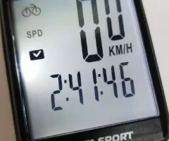 Компьютер беспроводной Vinca Sport, 12 функций, зеленый с че