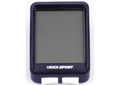 Велокомпьютер беспроводной, Vinca Sport 12 функций, белый с - 2/4