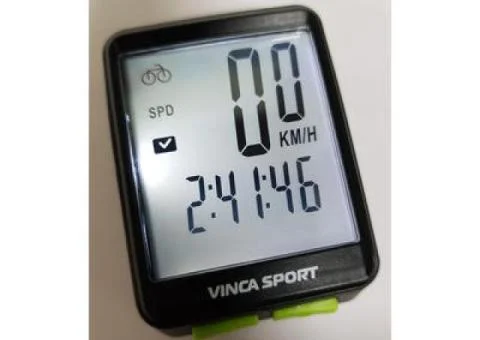 Велокомпьютер Vinca Sport, 12 функций, беспроводной, черный - 2/4